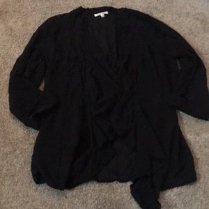 Urban Outfitter Black Sheer Cardigan